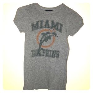 Vintage logo Miami Dolphins fitted t shirt